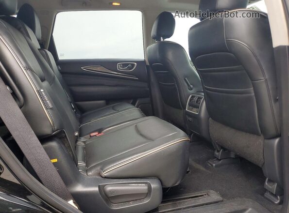 5N1DL0MN8LC513431 2020 INFINITI QX60 Black უკანა სალონის ხედი