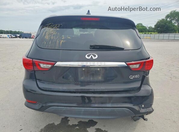 5N1DL0MN8LC513431 2020 INFINITI QX60 Black უკანა ხედი