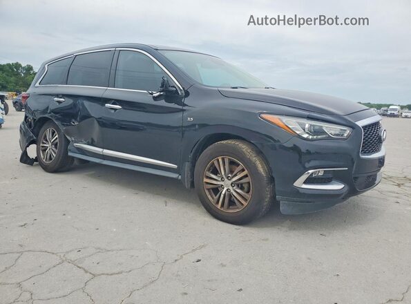 5N1DL0MN8LC513431 2020 INFINITI QX60 Black წინა მარჯვენა