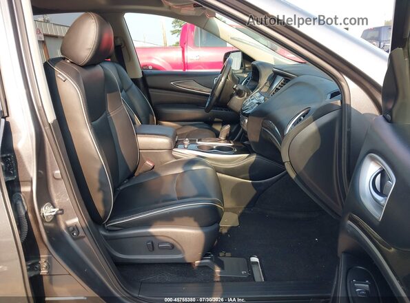 5N1DL0MN8LC529421 2020 INFINITI QX60 Gray Vista interior delantera