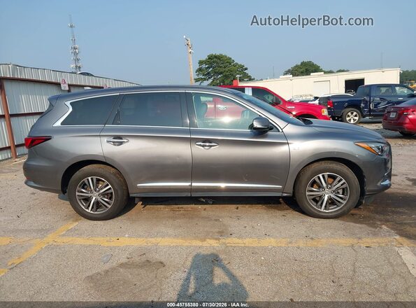 5N1DL0MN8LC529421 2020 INFINITI QX60 Gray Vista interior trasera