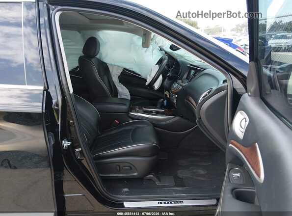 5N1DL0MN8LC530052 2020 INFINITI QX60 Black Սալոնի դիմացի տեսք