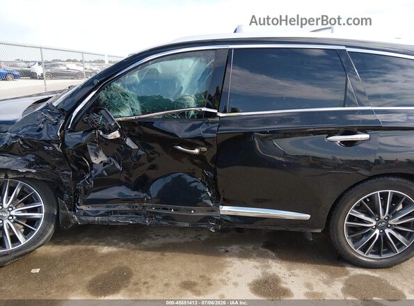 5N1DL0MN8LC530052 2020 INFINITI QX60 Black Սալոնի 360 աստիճան տեսք