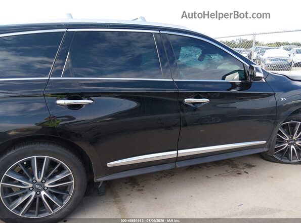 5N1DL0MN8LC530052 2020 INFINITI QX60 Black Սալոնի հետևի տեսք