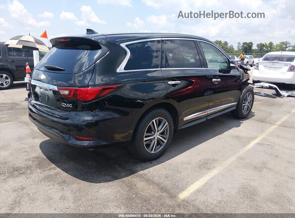 5N1DL0MN8LC532562 2020 INFINITI QX60 Black Задня права чверть