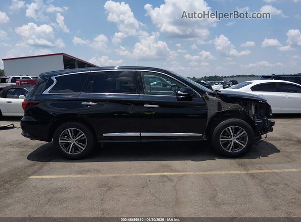 5N1DL0MN8LC532562 2020 INFINITI QX60 Black Панорамний вид салону 360°