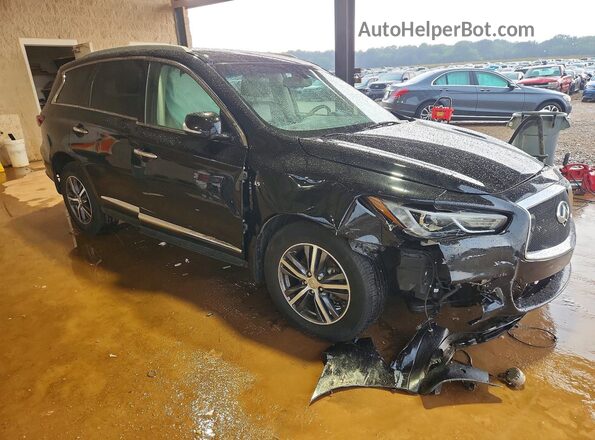 5N1DL0MN9HC520881 2017 INFINITI QX60 Black Przód prawy