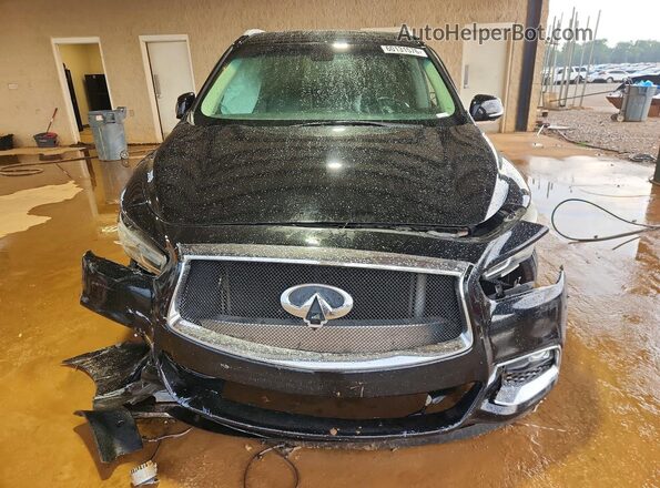 5N1DL0MN9HC520881 2017 INFINITI QX60 Black Widok z przodu