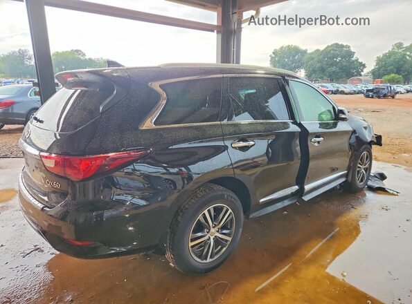5N1DL0MN9HC520881 2017 INFINITI QX60 Black Tył prawy