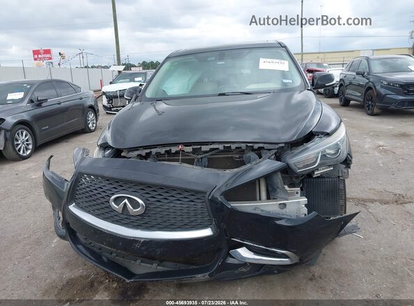 5N1DL0MN9HC551306 2017 INFINITI QX60 Черный Вид щитка приборов