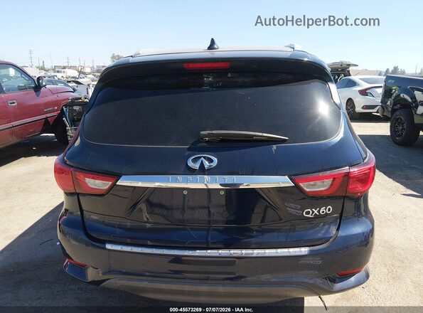 5N1DL0MN9HC560278 2017 INFINITI QX60 Dark Blue 