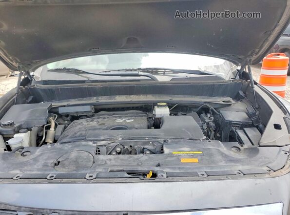 5N1DL0MN9JC522491 2018 INFINITI QX60 Gray Вид задньої частини салону