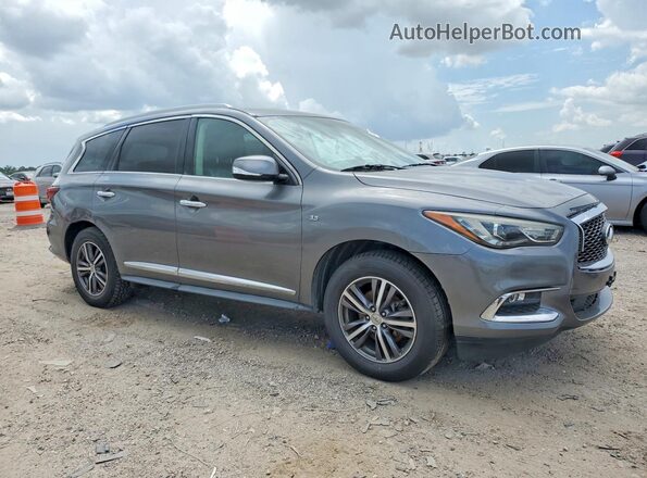 5N1DL0MN9JC522491 2018 INFINITI QX60 Gray Передня права чверть
