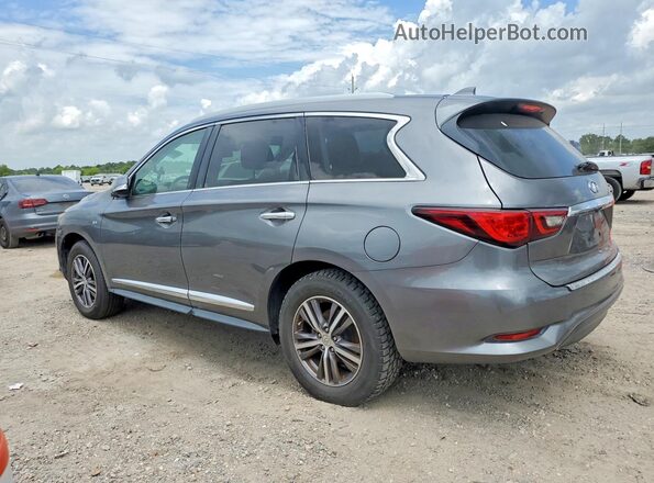 5N1DL0MN9JC522491 2018 INFINITI QX60 Gray Задня ліва чверть