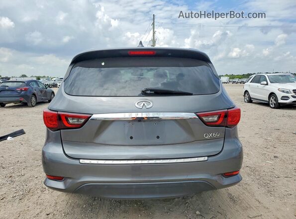 5N1DL0MN9JC522491 2018 INFINITI QX60 Gray Вид ззаду