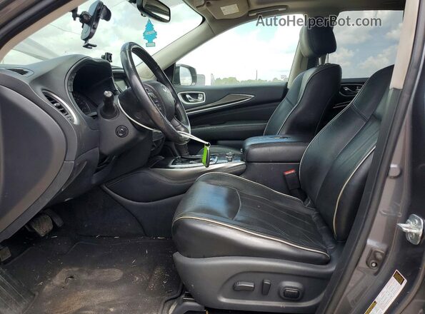 5N1DL0MN9JC522491 2018 INFINITI QX60 Gray Вид салону спереду