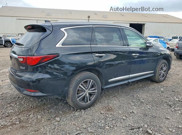 5N1DL0MN9KC551426 2019 INFINITI QX60 Black Trasero derecho