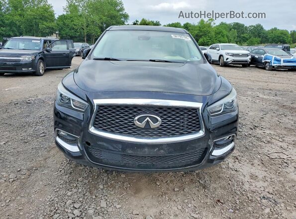 5N1DL0MN9KC551426 2019 INFINITI QX60 Black Vista frontal