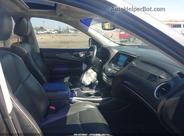 5N1DL0MN9KC567903 2019 INFINITI QX60 Gray Widok wnętrza z przodu