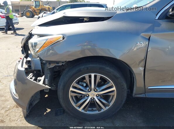 5N1DL0MN9KC567903 2019 INFINITI QX60 Gray Widok z przodu