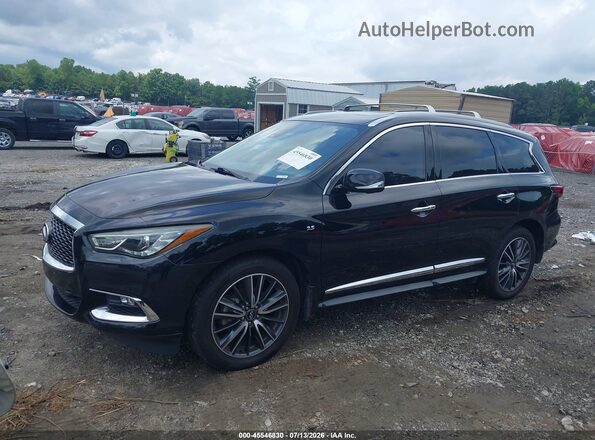 5N1DL0MN9LC514748 2020 INFINITI QX60 Black Front left