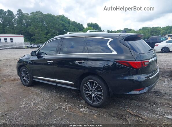 5N1DL0MN9LC514748 2020 INFINITI QX60 Black Rear left