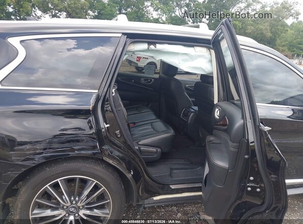 5N1DL0MN9LC514748 2020 INFINITI QX60 Black VIN sticker view