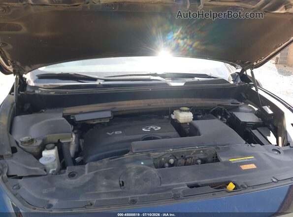 5N1DL0MN9LC537818 2020 INFINITI QX60 Dark Blue Вид сзади
