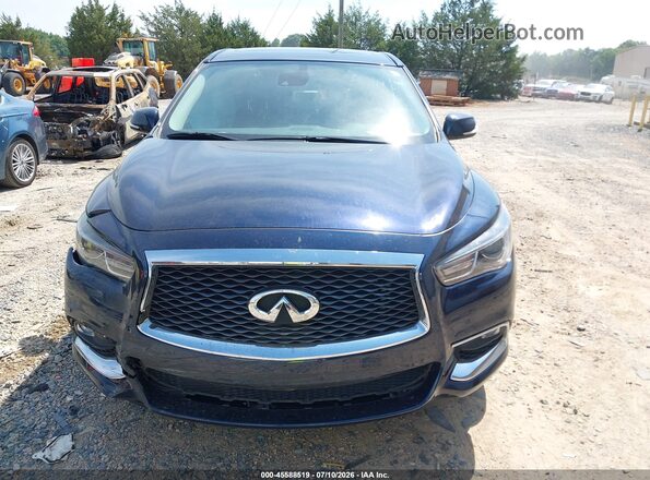 5N1DL0MN9LC537818 2020 INFINITI QX60 Dark Blue Вид щитка приборов