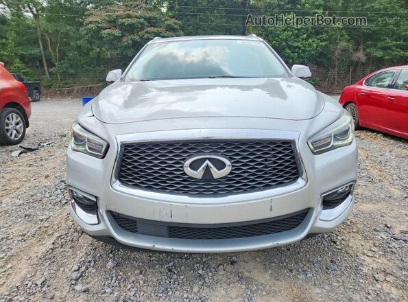5N1DL0MNXHC513423 2017 INFINITI QX60 Silver Front view
