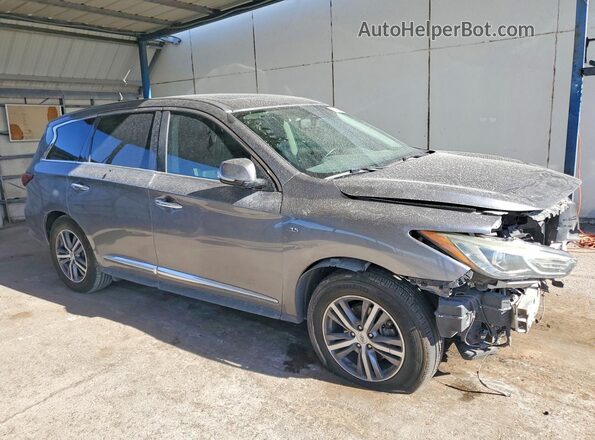 5N1DL0MNXHC515897 2017 INFINITI QX60 Gray Delantero derecho