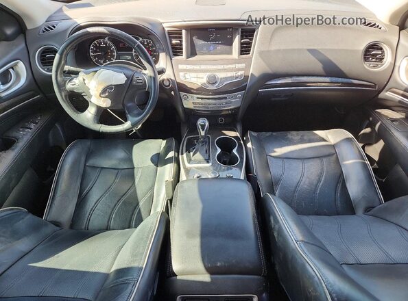 5N1DL0MNXHC515897 2017 INFINITI QX60 Gray Vista del salpicadero