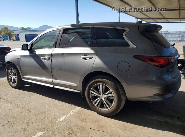 5N1DL0MNXHC515897 2017 INFINITI QX60 Gray Trasero izquierdo
