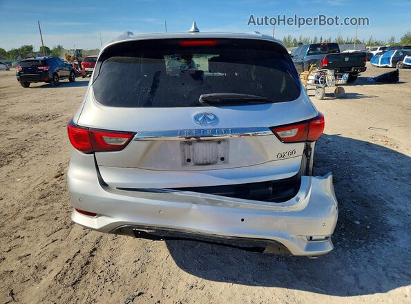 5N1DL0MNXHC523739 2017 INFINITI QX60 Серебряный Вид сзади