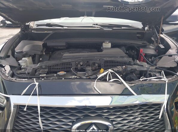 5N1DL0MNXHC557700 2017 INFINITI QX60 Black Հետևի տեսք