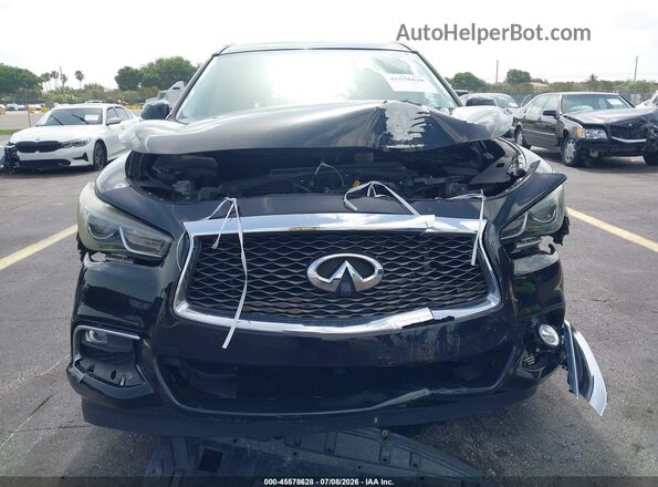 5N1DL0MNXHC557700 2017 INFINITI QX60 Black Դիմացի տեսք