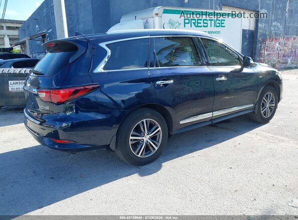5N1DL0MNXJC512178 2018 INFINITI QX60 Blue Հետևի աջ