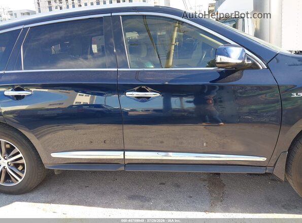 5N1DL0MNXJC512178 2018 INFINITI QX60 Blue Սալոնի հետևի տեսք