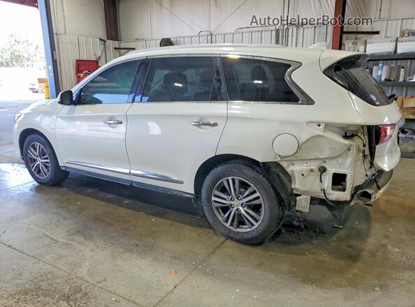 5N1DL0MNXJC517221 2018 INFINITI QX60 White Հետևի ձախ