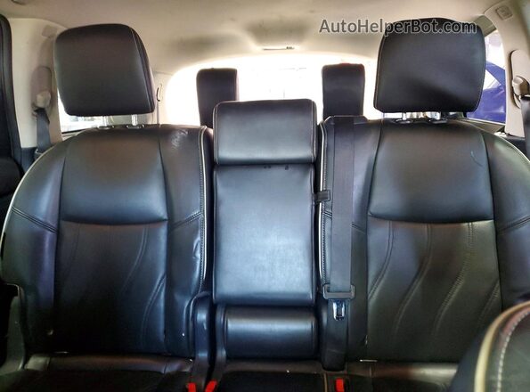 5N1DL0MNXJC517221 2018 INFINITI QX60 White Հետևի նստատեղերի տեսք