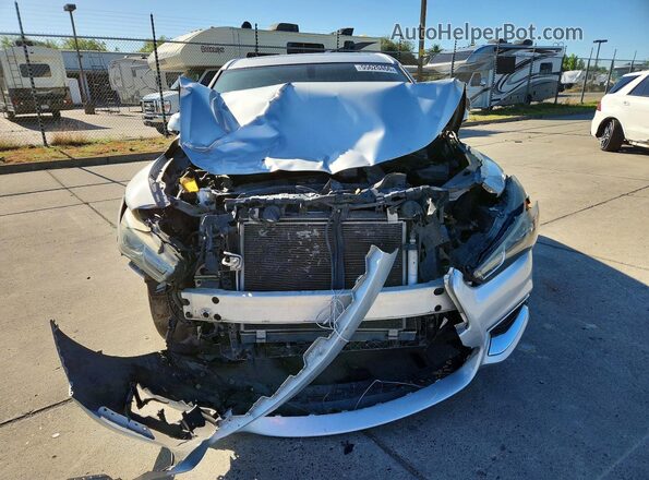 5N1DL0MNXJC517302 2018 INFINITI QX60 Silver Widok z przodu