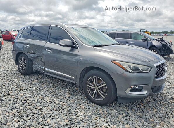 5N1DL0MNXJC528302 2018 INFINITI QX60 Gray Առջևի աջ