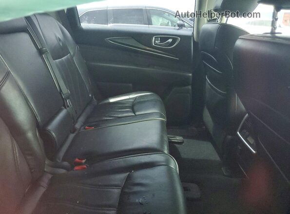 5N1DL0MNXJC528302 2018 INFINITI QX60 Gray Հետևի նստատեղերի տեսք