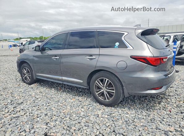 5N1DL0MNXJC528302 2018 INFINITI QX60 Gray Հետևի ձախ