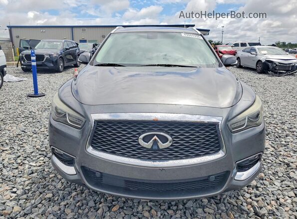 5N1DL0MNXJC528302 2018 INFINITI QX60 Gray Դիմացի տեսք