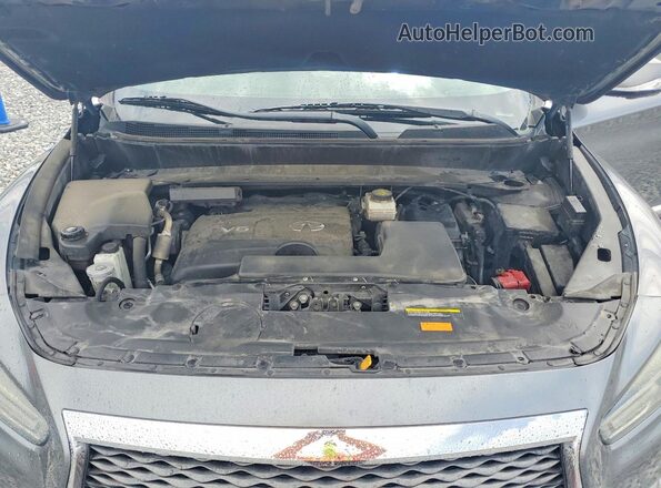5N1DL0MNXJC528302 2018 INFINITI QX60 Gray Սալոնի հետևի տեսք