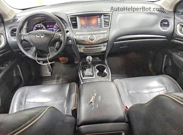 5N1DL0MNXKC535266 2019 INFINITI QX60 Black Vista del salpicadero