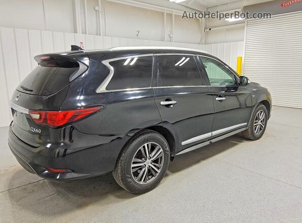 5N1DL0MNXKC535266 2019 INFINITI QX60 Black Trasero derecho