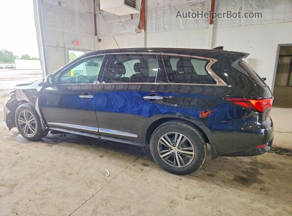 5N1DL0MNXLC537598 2020 INFINITI QX60 Черный Задняя левая четверть