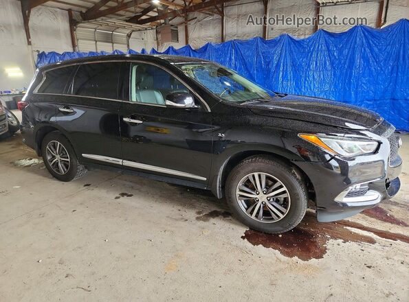 5N1DL0MNXLC537598 2020 INFINITI QX60 Черный Передняя правая четверть